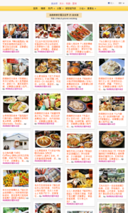 海綿飽飽的鳳梨城堡的美食牆