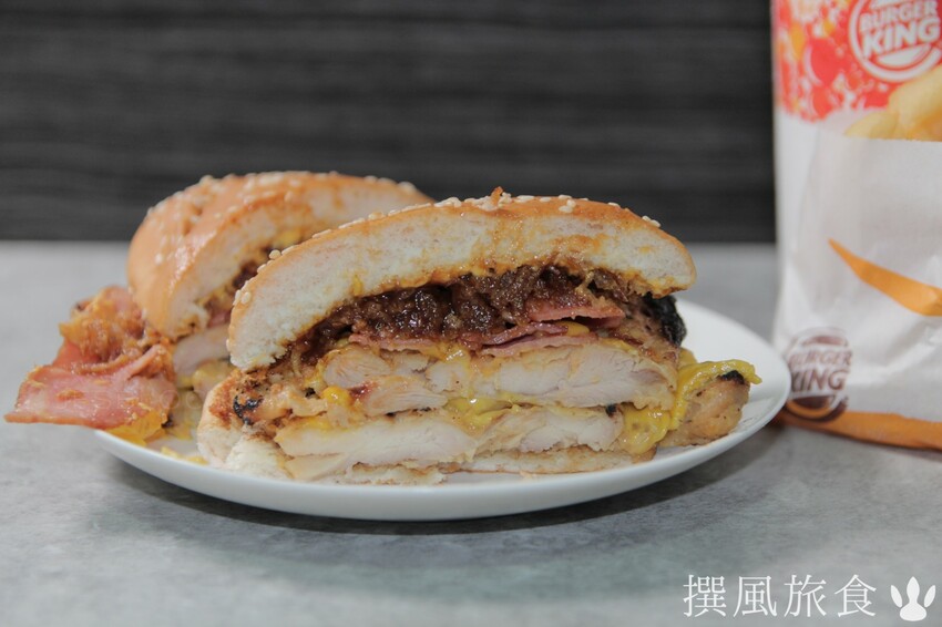 漢堡王「勁濃起士重磅」期間限定4款漢堡好吃嗎？雙層肉排就是爽！