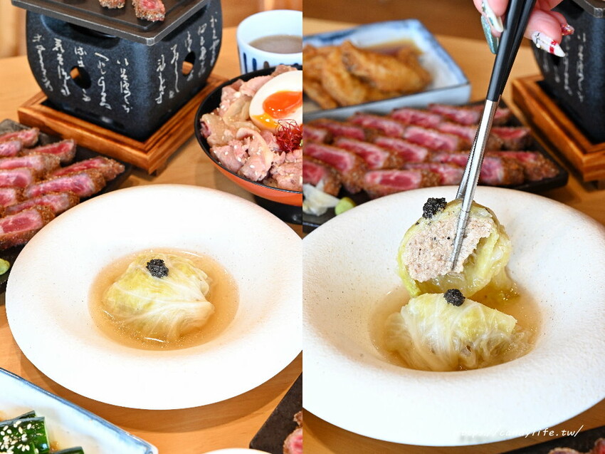 嵐山熟成牛かつ專売｜被甜點耽誤的人氣炸牛排店，絕美草莓甜點限時回歸，錯過再等一年 - 糖糖's 享食生活