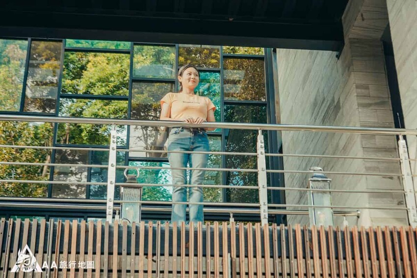 這次剛好Aa是和朋友一起來，所以就有了這張的照片，平拍的話非常漂亮