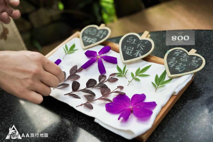 這個就是我們今天要用來製作購物袋的植物，有非常多的種類，可以做出各式各樣不同的花紋