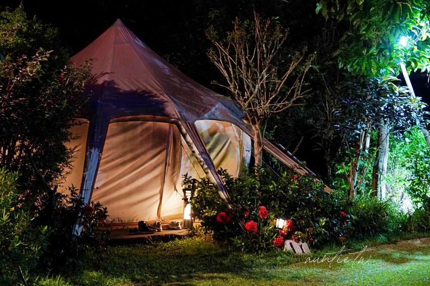 【苗栗】卓蘭|寨酌然 野奢庄園,弍寓奢華頂級Villa,直接住在森林裡,蟲鳴鳥叫自然生態野營區推薦