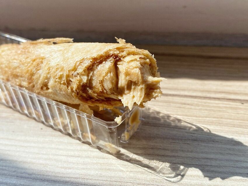 福源花生醬蛋捲｜滿滿濃郁花生醬｜外皮酥脆｜好吃到會上癮｜團購宅配美食｜新竹必買人氣伴手禮｜60年傳統工法｜台灣在地花生