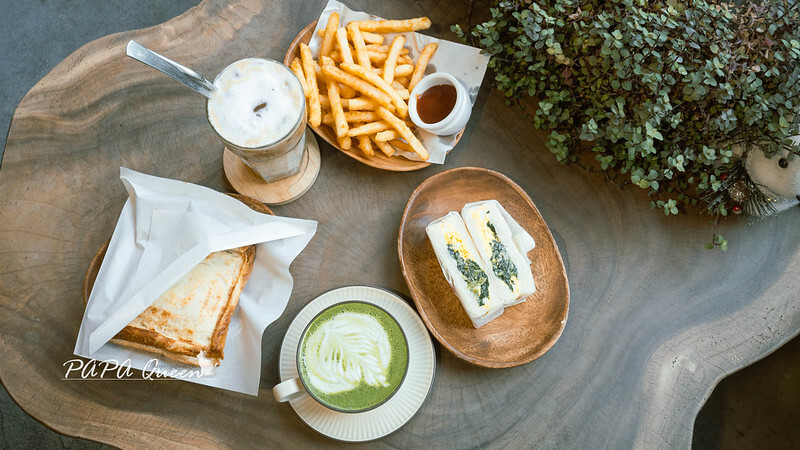 橫山三明治店！台中森林系早午餐推薦，招牌菠菜蛋沙拉三明治口感細緻棉柔