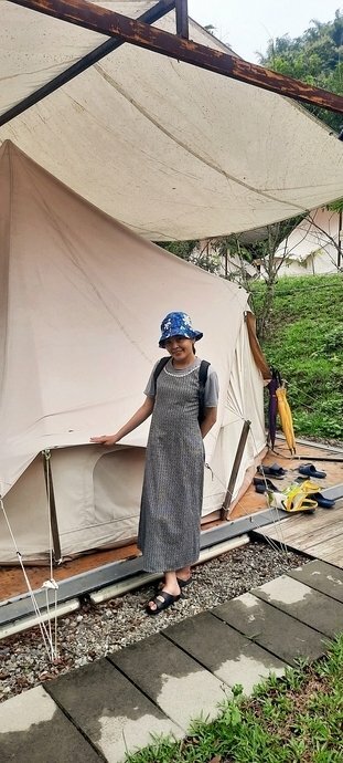 旅遊 ░   南部豪華型帳篷露營 - The Tale Of Butterfly 蝶舞澗 一泊二食， 1200多棵花旗木粉嫩登場