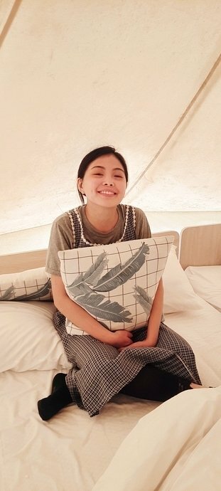 旅遊 ░   南部豪華型帳篷露營 - The Tale Of Butterfly 蝶舞澗 一泊二食， 1200多棵花旗木粉嫩登場