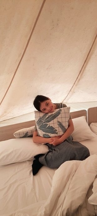 旅遊 ░   南部豪華型帳篷露營 - The Tale Of Butterfly 蝶舞澗 一泊二食， 1200多棵花旗木粉嫩登場