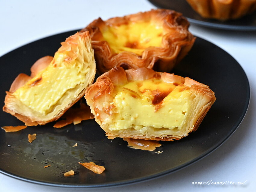 台中市南屯區巴蕾麵包|不必飛香港,在台中也吃得到酥皮千層蛋撻,一開賣就爆單,沒預訂吃不到