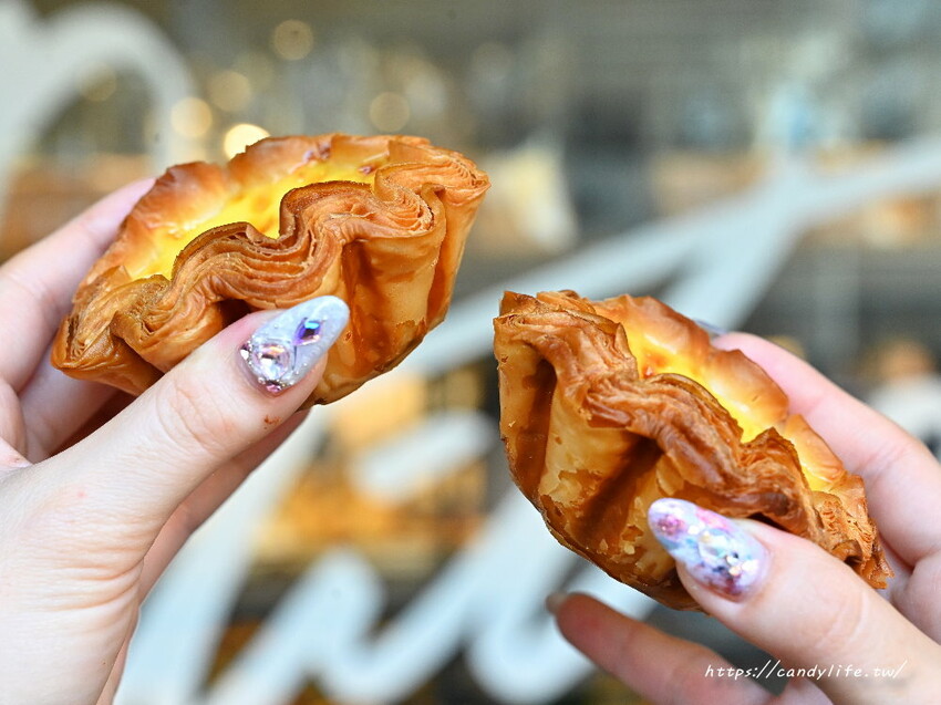 台中市南屯區巴蕾麵包|不必飛香港,在台中也吃得到酥皮千層蛋撻,一開賣就爆單,沒預訂吃不到