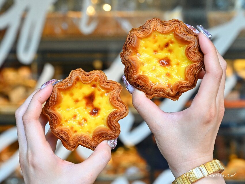 台中市南屯區巴蕾麵包|不必飛香港,在台中也吃得到酥皮千層蛋撻,一開賣就爆單,沒預訂吃不到