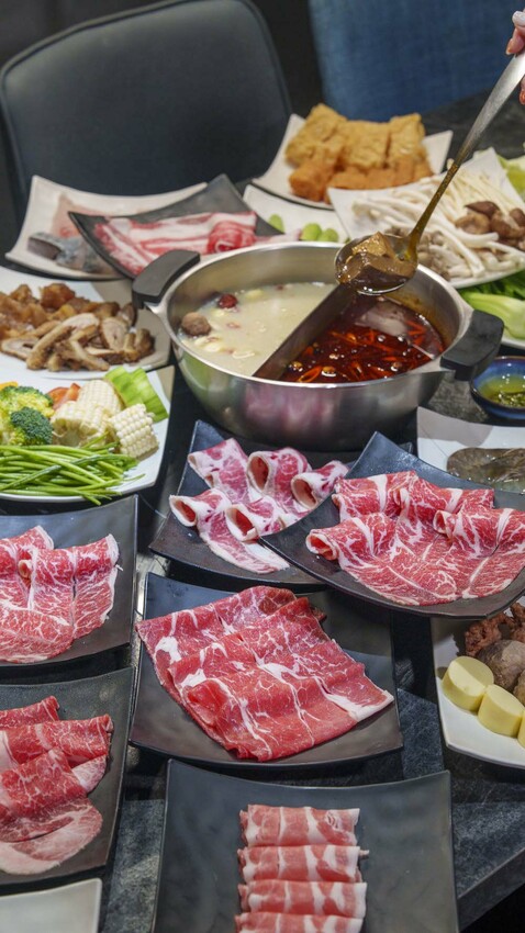 台北市中山區台北火鍋 椒心苑麻辣鍋｜食材多樣品質絕佳的吃到飽火鍋!