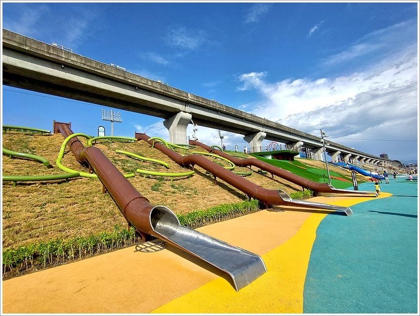 【新北大都會公園】熊猴森樂園．交通、停車資訊、設施攻略!