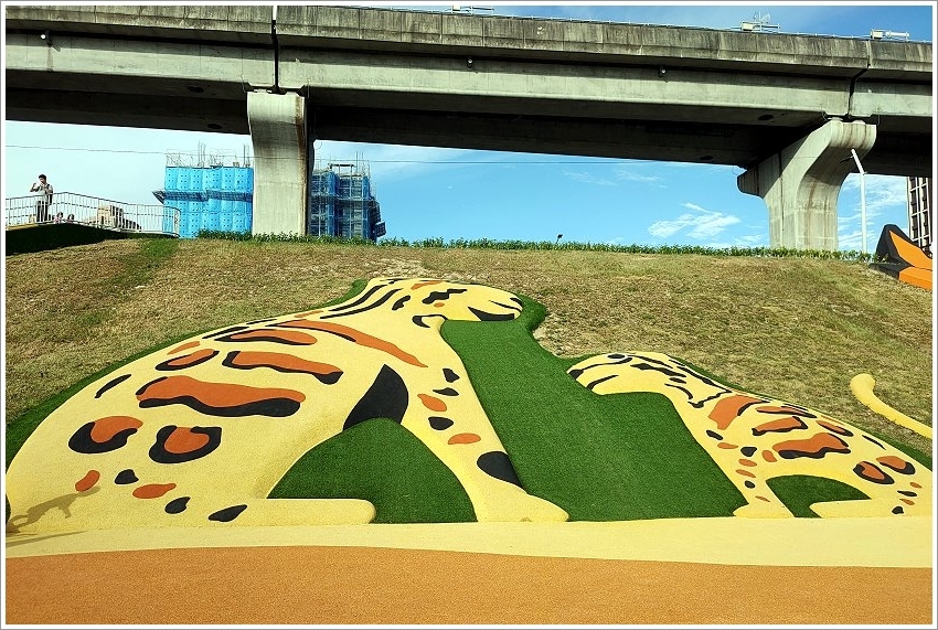 【新北大都會公園】熊猴森樂園．交通、停車資訊、設施攻略!