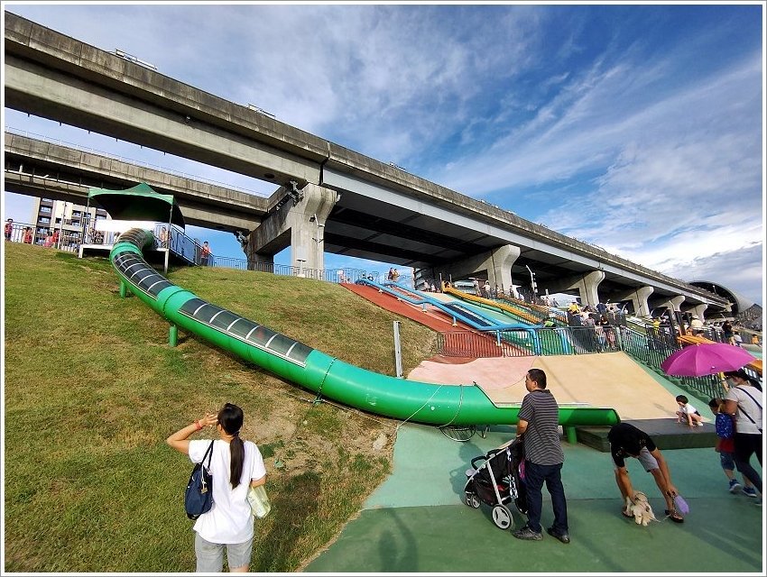 【新北大都會公園】熊猴森樂園．交通、停車資訊、設施攻略!
