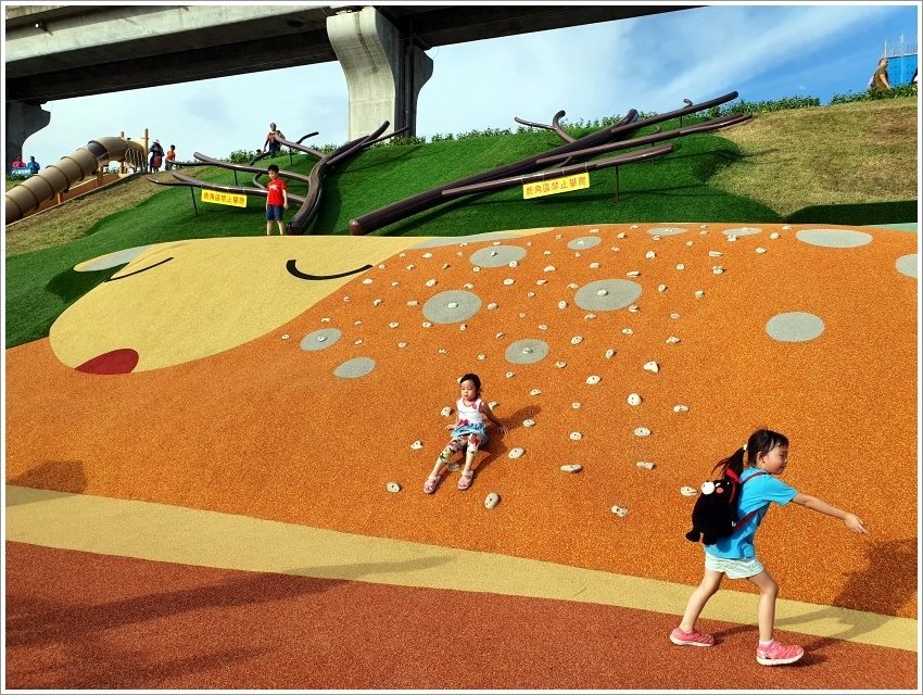 【新北大都會公園】熊猴森樂園．交通、停車資訊、設施攻略!