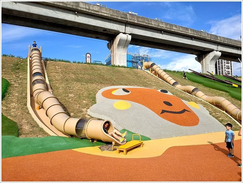 【新北大都會公園】熊猴森樂園．交通、停車資訊、設施攻略!