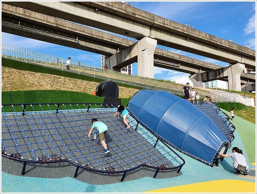 【新北大都會公園】熊猴森樂園．交通、停車資訊、設施攻略!