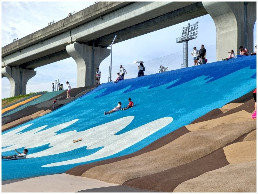 【新北大都會公園】熊猴森樂園．交通、停車資訊、設施攻略!