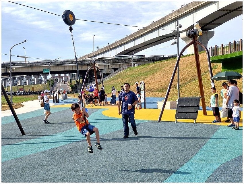【新北大都會公園】熊猴森樂園．交通、停車資訊、設施攻略!