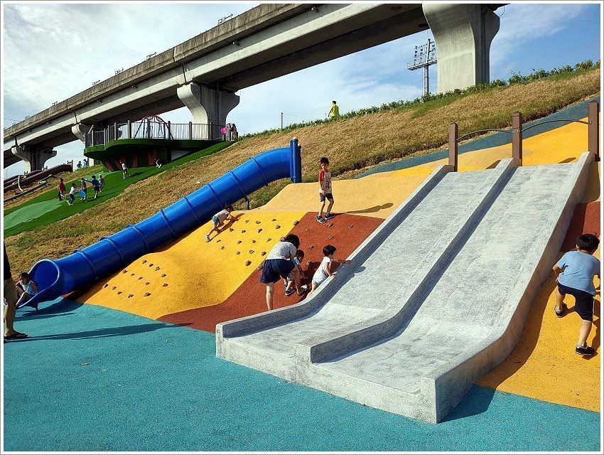 【新北大都會公園】熊猴森樂園．交通、停車資訊、設施攻略!