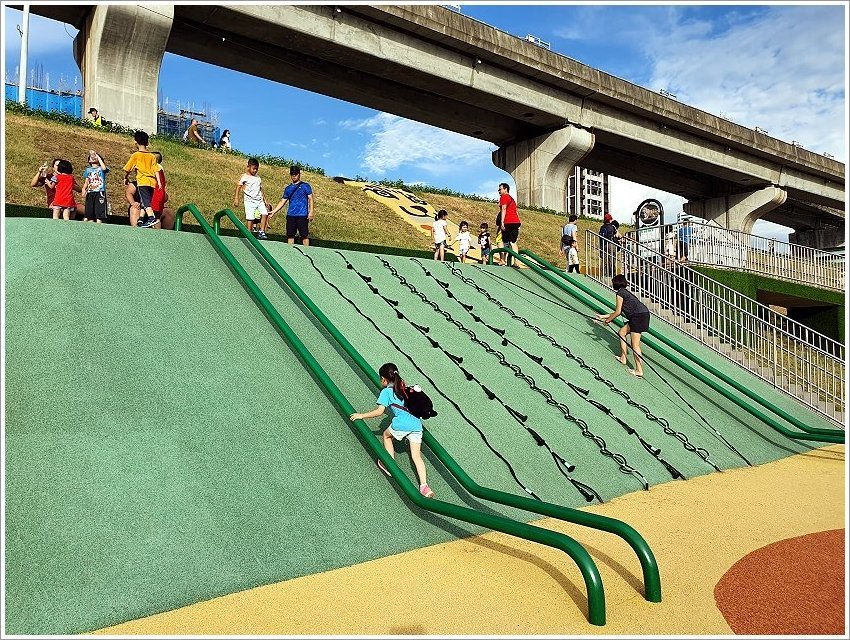 【新北大都會公園】熊猴森樂園．交通、停車資訊、設施攻略!