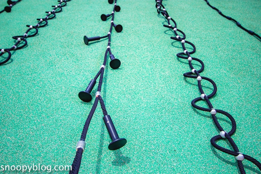 【台北親子景點】新北大都會公園共融堤坡滑梯樂園，台灣彌猴滑梯、台灣黑熊鞦韆、山豬搖搖馬…以台灣特色動物為主題的滑梯樂園