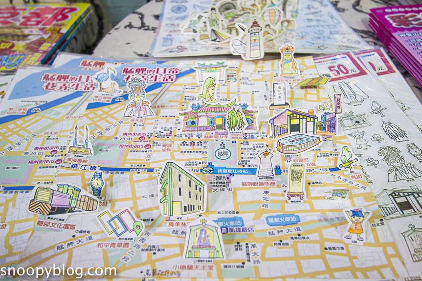 【台北景點】萬華景點｜慢旅.地圖空間｜大輿出版社～DIY熱縮片、地圖文創商品，寓教於樂親子景點