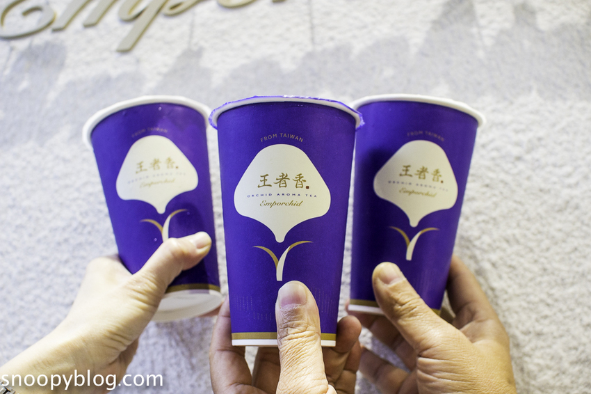 【台中南屯手搖飲】王者香蘭花茶Emporchid～首創蘭花入茶新茶飲品牌，融入中國刺繡元素獨樹一格蘭花繡茶