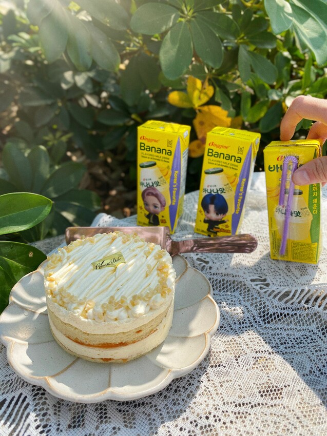 2023起士公爵X韓國Binggrae夢幻聯名！韓國香蕉牛奶生乳酪蛋糕｜限量500顆｜清爽不甜膩｜3/21-27限時開團 - 萍姐愛分享