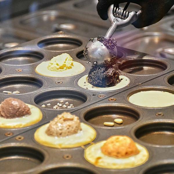 【台北中山】不貳光車輪餅 Mister Wheel,多達10種口味車輪餅,客製化logo車輪餅,台北下午茶推薦,融合傳統創新,台北車輪餅推薦