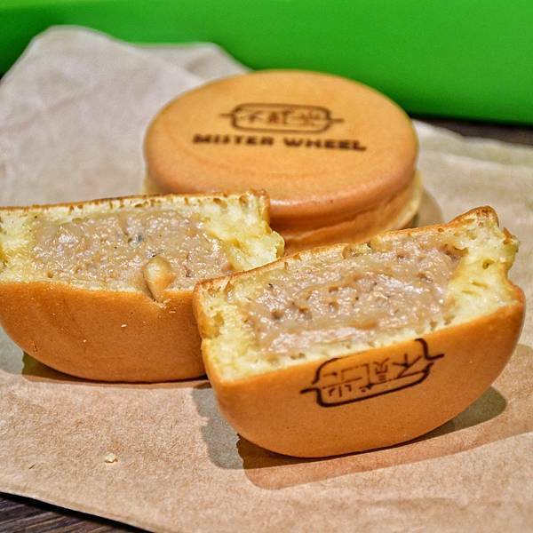 【台北中山】不貳光車輪餅 Mister Wheel,多達10種口味車輪餅,客製化logo車輪餅,台北下午茶推薦,融合傳統創新,台北車輪餅推薦