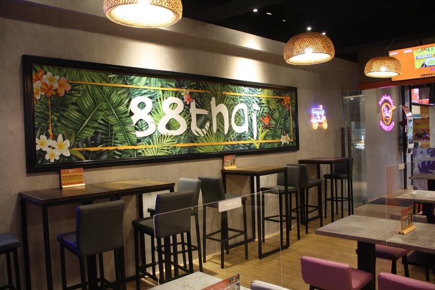 【板橋泰式料理推薦】88thai發發泰-一個人也能自在享受的泰式簡餐,獨創泰式香腸全台全台獨一無二