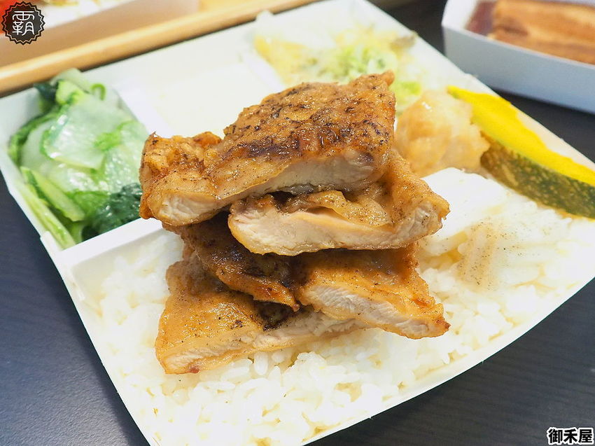 40年老師傅手法，御禾屋便當，招牌炸排骨軟嫩入味，還有打拋豬、壽喜肉、三杯雞多樣下飯主菜！