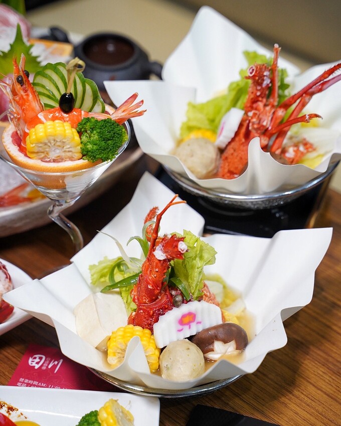 【桃園美食】這間『田川日本料理』融合台式合菜與日式料理的餐廳，還有多種價位的無菜單料理套餐可以選擇，整體價格平實且附設專屬停車場！ - 阿華田的美食日記