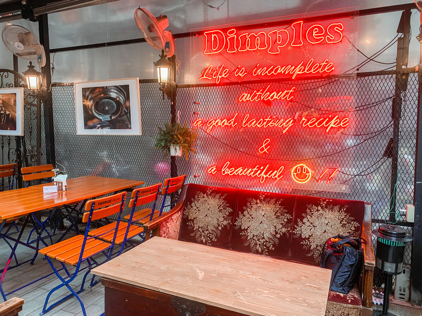 東區下午茶｜忠孝敦化美食。Plan B歐陸市集小酒館｜歐風露天小酒館  環境