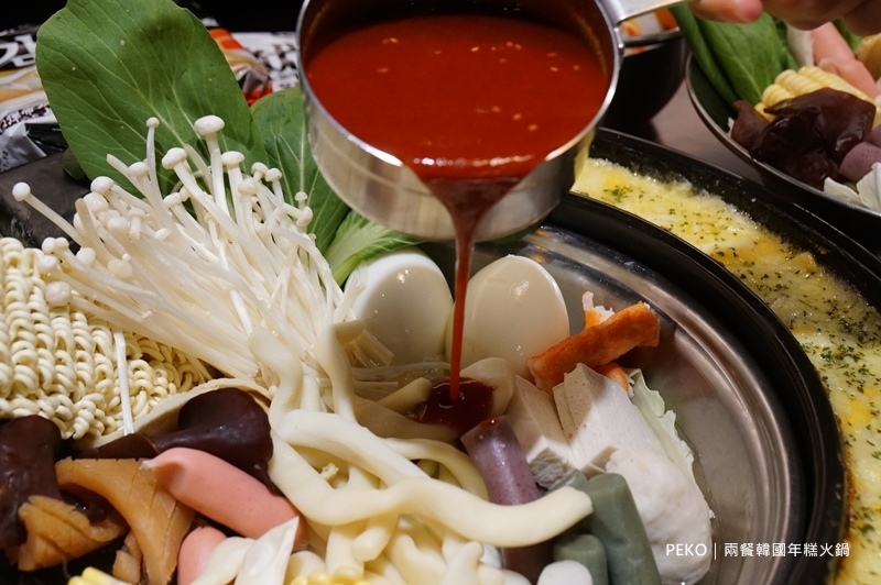 新莊美食.兩餐.兩餐新莊.新莊韓式料理.韓國年糕火鍋.韓式料理吃到飽.新莊吃到飽.JC Park.