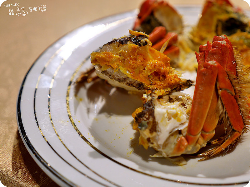 【飯店美饌】亞都麗緻天香樓時令秋蟹饗宴季節限定。台北中山區