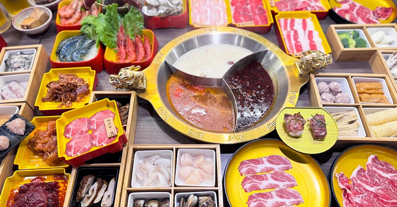 宜蘭縣宜蘭市愛知味自助式吃到飽燒烤店》火烤生蠔牡犡吃到飽，熟食自助吧，海鮮燒肉火鍋無限吃到飽