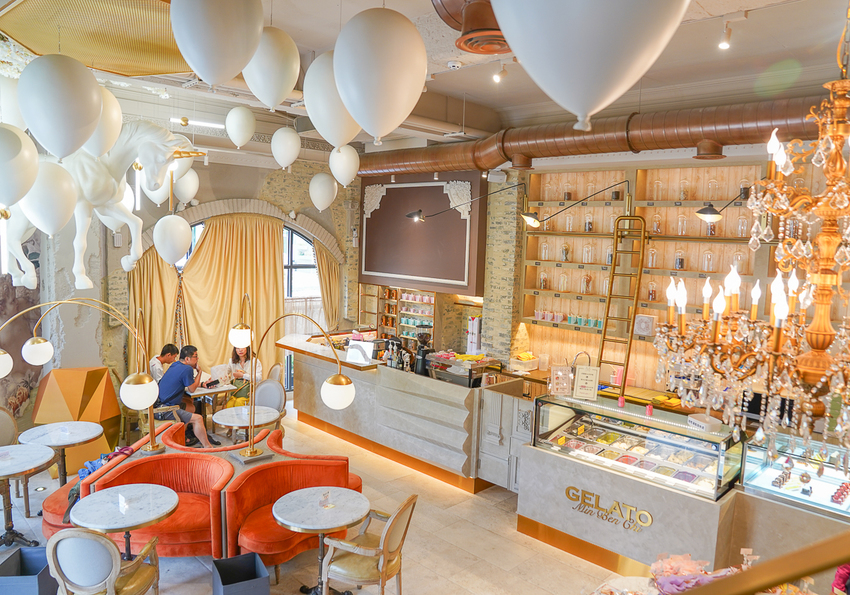 [台南下午茶推薦]名坂奇洋菓子-總是爆滿的台南夢幻城堡甜點店~必吃人氣千層蛋糕 @美食好芃友