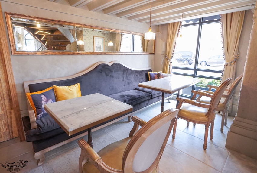 台南下午茶,名坂奇夏威夷豆塔 工作室升級為夢幻美平價甜點店!! @緹雅瑪 美食旅遊趣