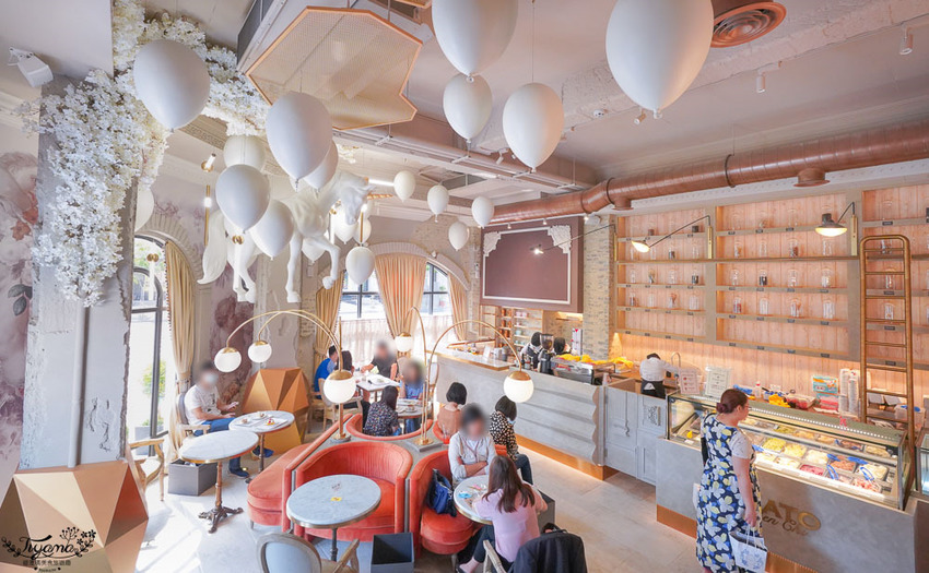 台南下午茶,名坂奇夏威夷豆塔 工作室升級為夢幻美平價甜點店!! @緹雅瑪 美食旅遊趣