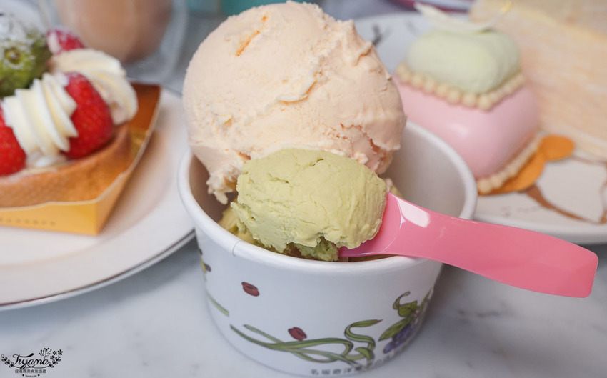 台南下午茶,名坂奇夏威夷豆塔 工作室升級為夢幻美平價甜點店!! @緹雅瑪 美食旅遊趣