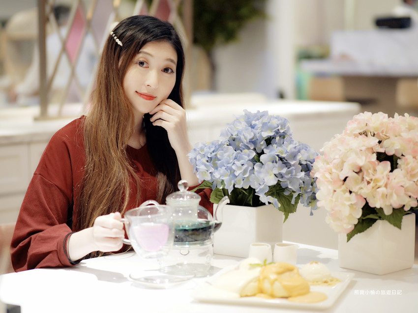 【新竹美食】 Lady nara曼谷新泰式料理新竹SOGO店,推薦必吃貴婦級網美泰式下午茶,抹茶達克瓦茲&泰式烤椰米塔超好吃!還有泰式義大利麵、輕食沙拉、開胃菜、外帶美食。內文附詳細菜單價位介紹。 @熊寶小榆の旅遊日記