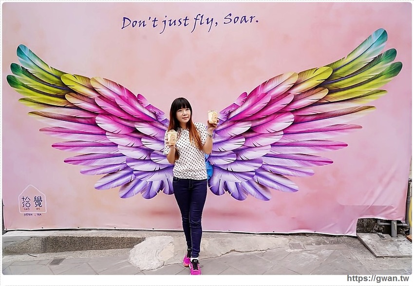 台中首間JIF聯名花生冰沙，現點現打吃得到脆皮顆粒，還有夢幻天使牆！