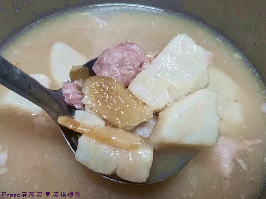 宅配料理【和秋美食】干貝山藥燉排骨＋紅豆紫米露.熱呼呼暖湯甜湯輕鬆上桌│電鍋料理│租屋美食