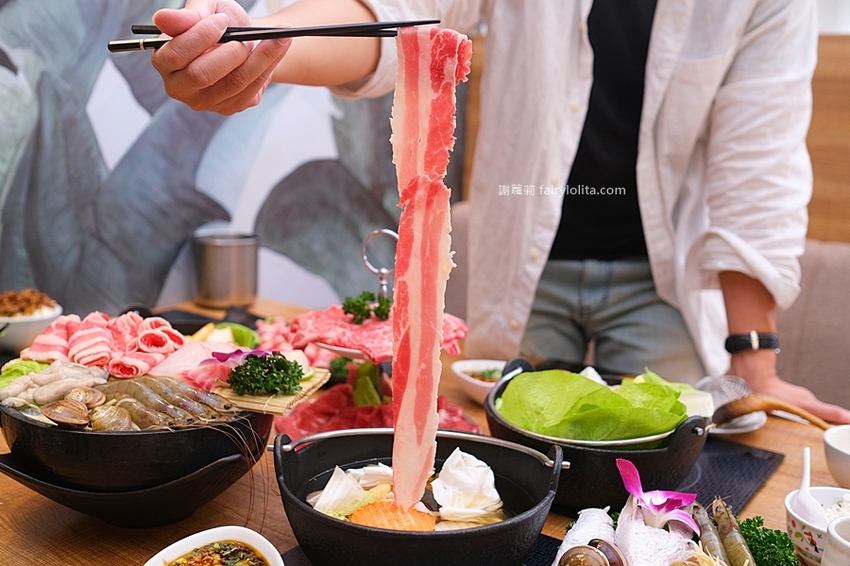 御鼎湯原本鍋物。一個人只要200多！網友激推「林口最美奢華火鍋店」，飲料、冰棒、冰淇淋無限吃到飽！ @蹦啾♥謝蘿莉 La vie heureuse