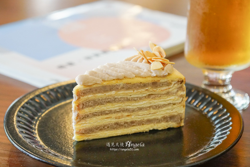 生活在他方夜貓店 芋頭千層蛋糕