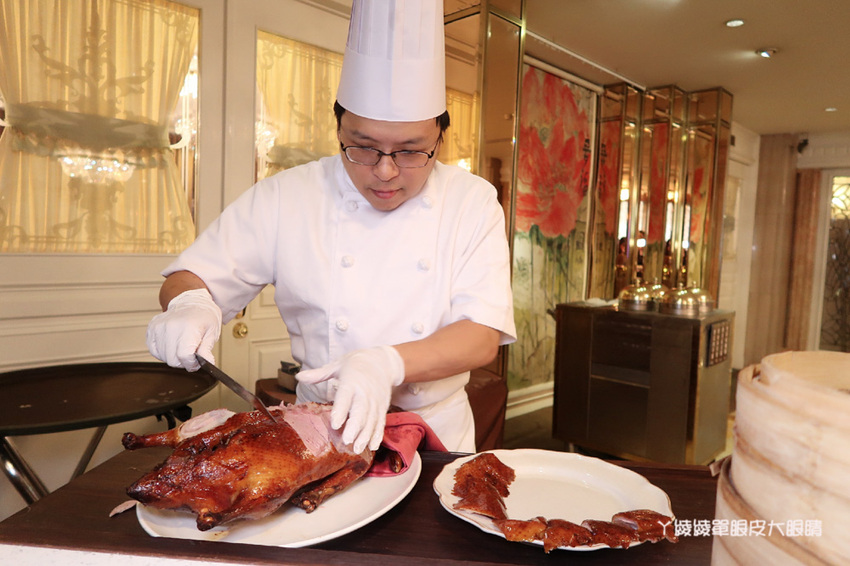 台北中山區美食推薦!華泰王子大飯店九華樓,華泰片皮鴨一鴨三吃