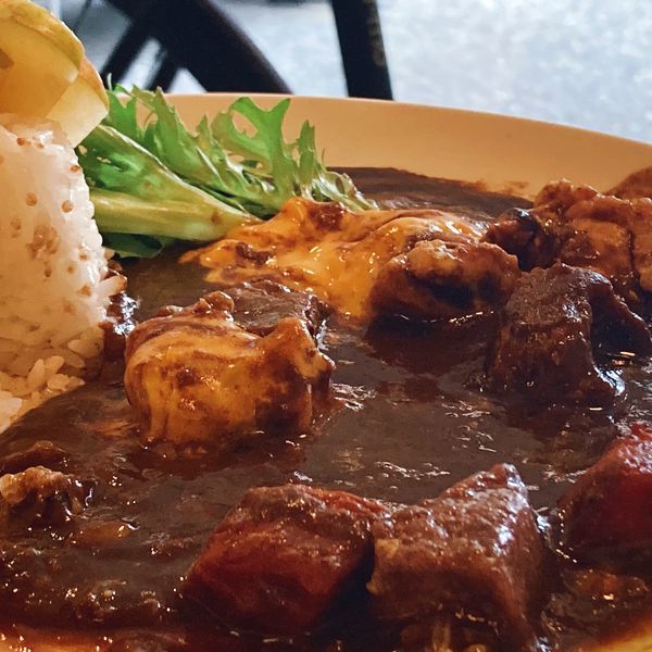 新北 板橋 板新站 我其實不想上班 暗黑雙拼辛口咖哩飯 05.JPG