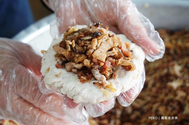 板橋美食.鳳客家米食.瑞億市場美食.芋頭包.客家菜包.亞東醫院美食.